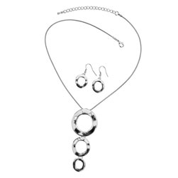 Dorothy Perkins Gradient rings earrings and necklace set