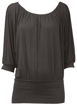 Dorothy Perkins Grey batwing top