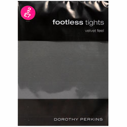 Dorothy Perkins Grey footless tights