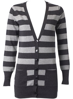 Dorothy Perkins Grey girlfriend cardigan