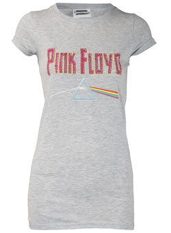 Grey Pink Floyd t-shirt