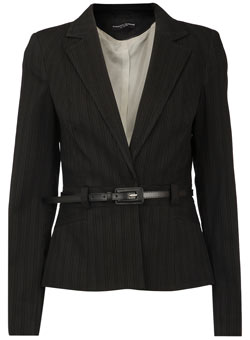 Dorothy Perkins Grey stripe jacket