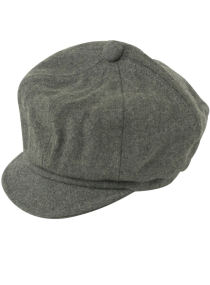 Dorothy Perkins Grey structured baker boy