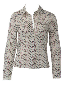 Dorothy Perkins Heart western shirt