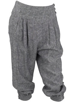 Dorothy Perkins Indigo cuffed hareem trousers