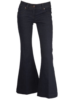 Dorothy Perkins Indigo super flare jeans