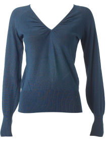 Dorothy Perkins Indigo v-neck jumper