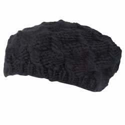 Dorothy Perkins Ink chunky handknit beret