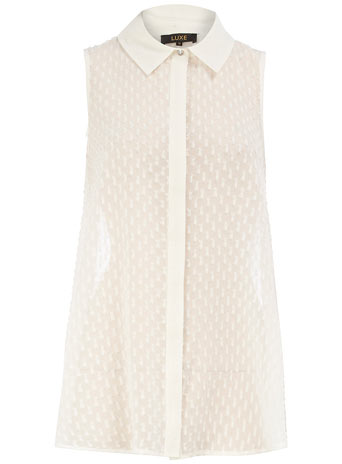 Dorothy Perkins Ivory bow blouse DP12217682