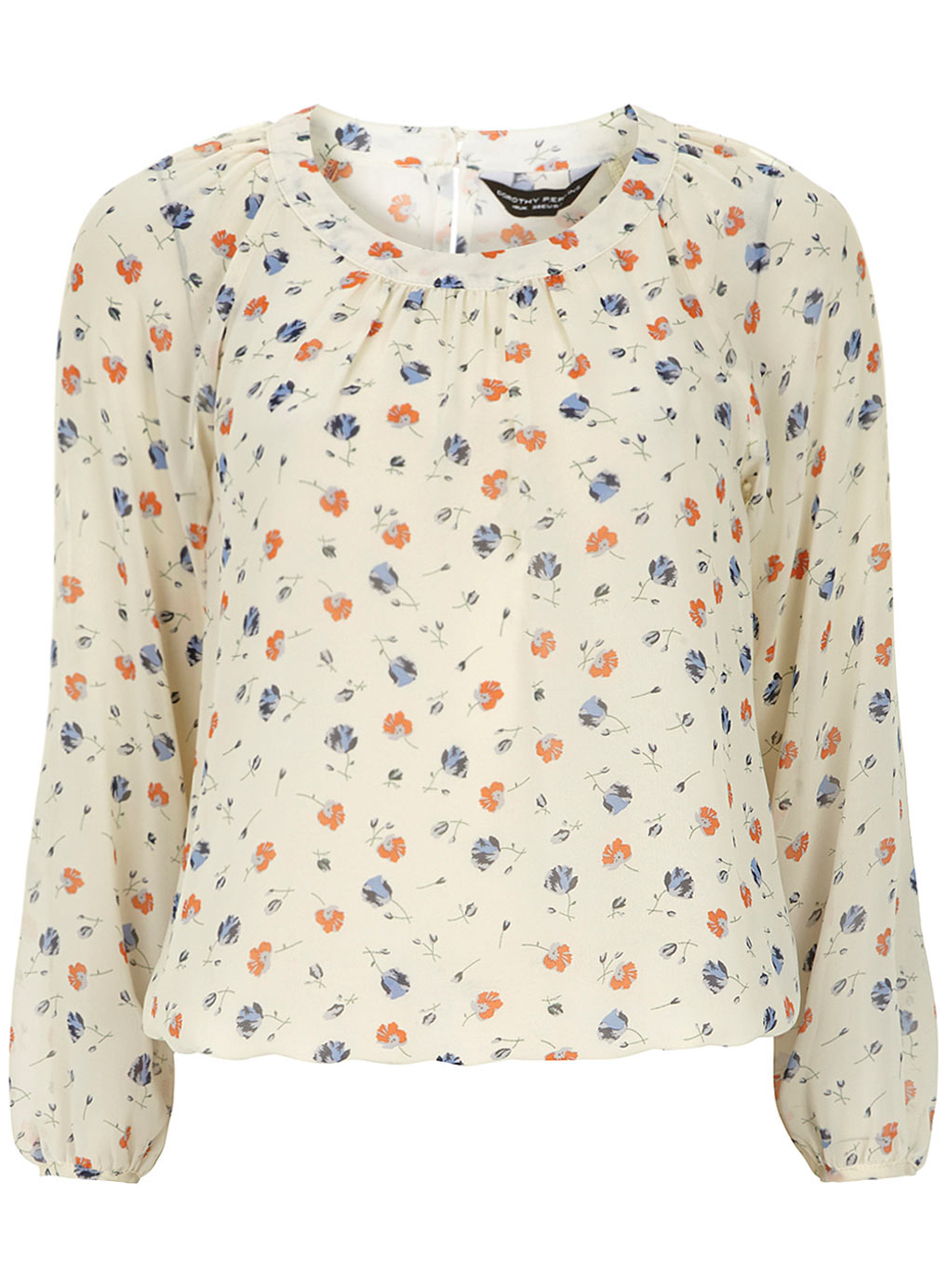 Dorothy Perkins Ivory floral print blouse 05420782