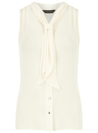 Dorothy Perkins Ivory pussybow blouse DP05359782