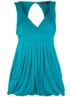 Dorothy Perkins Jade jersey bubble tunic