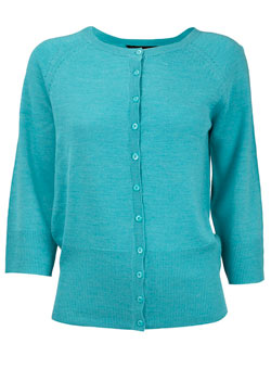 Dorothy Perkins Jade merino crew cardigan