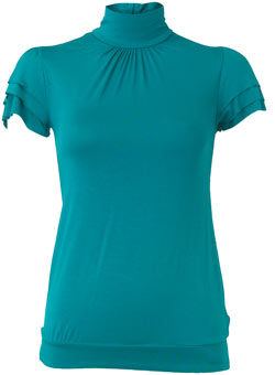 Dorothy Perkins Jade triple sleeve polo