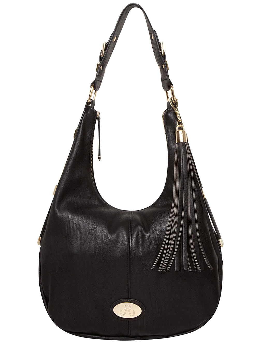 Dorothy Perkins Juno black slouch bag 18365710
