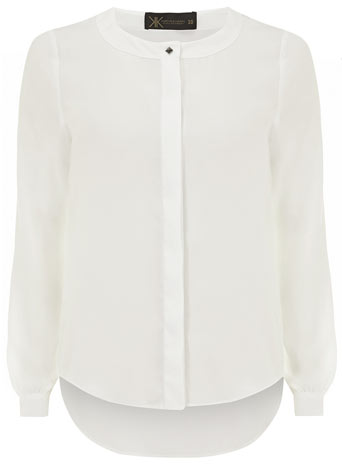 Dorothy Perkins Kardashian Kollection white blouse DP36014702
