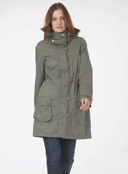 Khaki parka