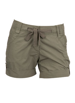 Dorothy Perkins Khaki poplin shorts