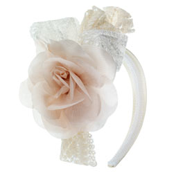 Lace Flower Headband