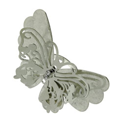 Layered butterfly ring