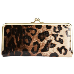 Dorothy Perkins Leopard frame cigarette purse