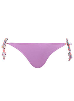Dorothy Perkins Lilac ditsy tie bikini bottoms
