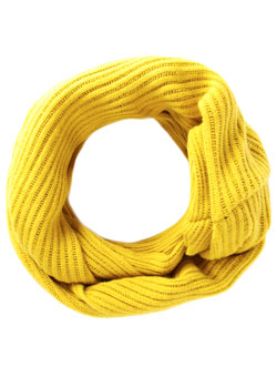 Dorothy Perkins Lime ribbed supersoft snood