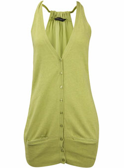Dorothy Perkins Lime waistcoat