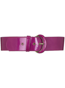 Dorothy Perkins Magenta buckle waist belt
