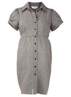 Dorothy Perkins Maternity black/white check shirt