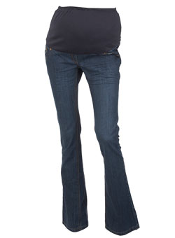 Dorothy Perkins Maternity blue over the bump jeans