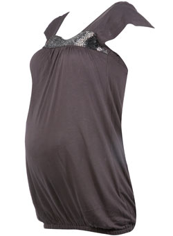 Dorothy Perkins Maternity embellished neck top