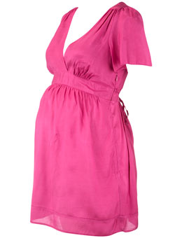Dorothy Perkins Maternity magenta top