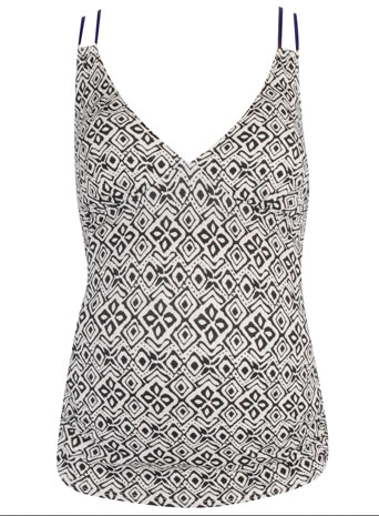 Dorothy Perkins Maternity print tankini top