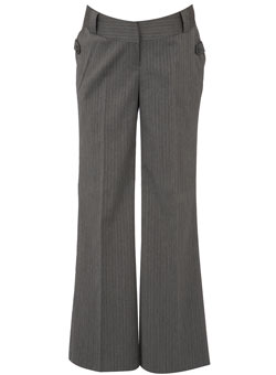 Maternity textured trousers