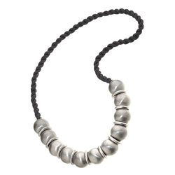 Dorothy Perkins Metal Bead and Plaited Rope