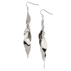 Dorothy Perkins Metal Twist Drop Earrings