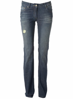 Dorothy Perkins Mid wash straight leg jean