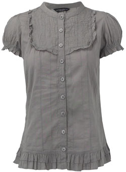 Dorothy Perkins Mink dobby top