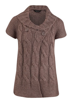 Dorothy Perkins Mink gilet