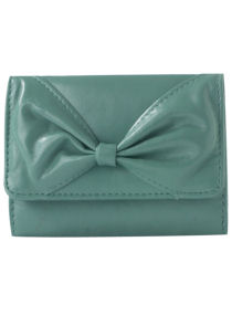 Dorothy Perkins Mint bow purse