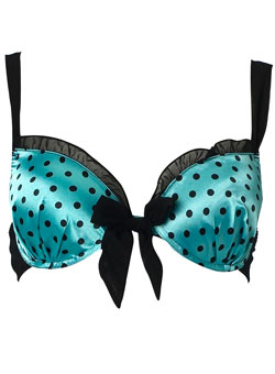 Dorothy Perkins Mint chiffon bra