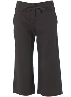 Dorothy Perkins Mocha linen crops