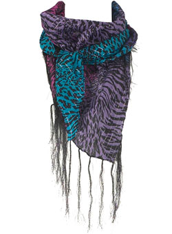 Dorothy Perkins Multi colour animal scarf