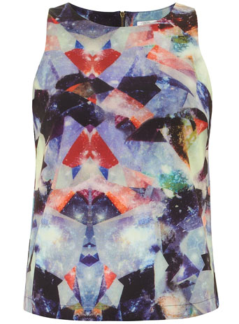 Dorothy Perkins Multi galaxy print blouse DP75000933