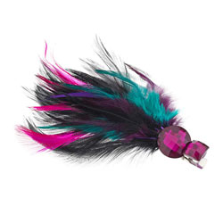 Dorothy Perkins Multi jewel feather clip