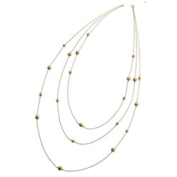 Multi-row Ball Chain Neckwear