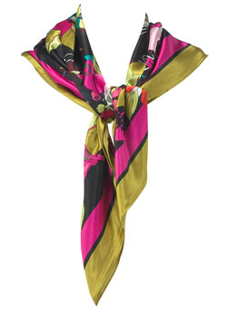Dorothy Perkins Multi square floral print scarf