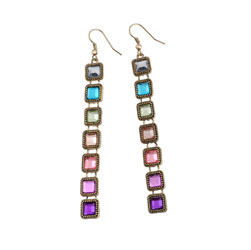 Dorothy Perkins Multi stone drop earrings
