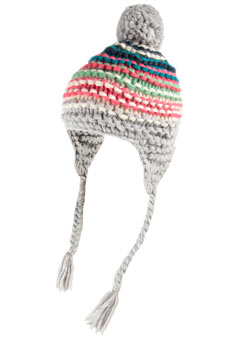 Dorothy Perkins Multi striped chunky trapper